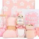 Birthday Gifts for Teen Girls, Cute Pink Birthday Gift Box Set for Girl, Daughter, Sister, Friend