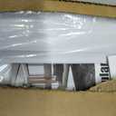 Boolegon No Drill No Tools Cellular Shades Top Down Bottom Up Honeycomb Blinds Light Filtering Cordless Window Blinds Easy to Install Shade for Windows,Light Filtering-White,35.5" W x 64" H