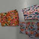 CuteBone Female Dog Diapers with Skirts 3 Pack Reusable Puppy Dresses Pants for Heat Cycle Period, Size: S