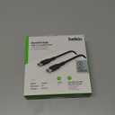 Belkin BoostCharge USB-C to USB-C Cable (1M/3.3ft) for iPhone 17, iPhone 17 Pro, Samsung Galaxy S25, S24, Pixel 10 & 9, iPad Pro, Nintendo Switch 2, Carplay & More – Black