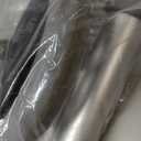 Drive Medical 10210-1 2-Button Folding Walker with Wheels, Rolling Walker, Front Wheel Walker, Lightweight Walkers for Seniors and Adults Weighing Up To 350 Pounds, Adjustable Height, Silver