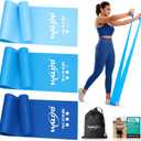 WALITO Resistance Bands for Working Out, Exercise Bands for Women and Men, Workout Bands for Physical Therapy, Stretch, Recovery, Pilates, Rehab, Strength Training and Home Gym (5FT, 2.Blue)