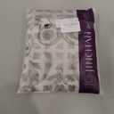 jinchan Linen F..Green on Beige