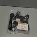 AUROTH Tactical Dog Harness for Small Medium Large Dogs No Pull Adjustable Pet Harness Reflective K9 Working Training Easy Control Pet Vest Military Service Dog Harnesses (S, Black Ink) (S(Neck:14-21",Chest:20-31"),18-35 lbs)