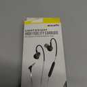 Acoustix High Fidelity Earbuds Lightweight Wired Headphones Mic IPX4 Splashproof