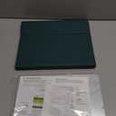 Keyboard Case for iPad 10th / A16 11th Generation 2022/2025-7 Colors Backlit Keyboard Cover and Mouse (Dark Green)
