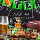 2 x 96 Pcs Football Cupcake Toppers Touchdown Players Flagship Cake Toppers, Football Party Decorations for Sports Theme Baby Shower Birthday Sign Birthday Decor Party Decor Party Supplies