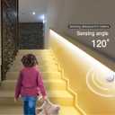 CHNMALITAI 5V USB Neon LED Strip Light Waterproof 9.84Ft COB LED Strip Lights 320LEDs/M Motion Sensor LED Neon Rope Light 6500K White LED Strip for Bedroom, Cabinet, Kitchen, DIY Lighting