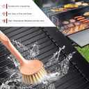 Hiorucet 27 Inches Grill Ash Pan Drip Pan for Chargriller 2121, 2828, 1224, 2929, 2222, 2727, 1324, E1224 200048 Charcoal Grill Tray, Charbroil 17302056 and Fire Grate Hanger Number 2230-03-003