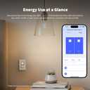 Aqara Touchscreen Switch S100 US, LCD Smart Light Switch, Matter Hub Required, 8 Wireless Buttons, Native Matter Over Wi-Fi, Built-in Thread Border Router, Works with Apple Home, Alexa & Google Home
