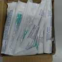 100Pack 32 Gauge 0.2 inch(4mm) Needle with Cap Luer Lock Industrial Accessories Needles for Scientific Labs, Measuring and Refilling, Individually Wrapped