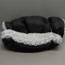 POCBLUE Deluxe Washable Dog Bed for Medium/Large Dogs Dog Crate Mat 29 Inch Comfy Fluffy Kennel Pad Anti-Slip for Dogs Up to 40 lbs, 29"x19", Grey