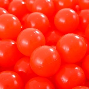 Ball Pit Balls - 2.7inch Plastic Ball Play Balls BPA Free Phthalate Free Non-Toxic Play Balls for Children Ball Pit Party Brithday Ball Pool Tent (Red)