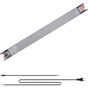 12V 60W LED Driver, Ultra Thin 2cm/0.78in Width Low Voltage Transformer, AC 100-130V to DC 12V 5A LED Power Supply,IP30 NO Waterproof for Indoor LED Strip