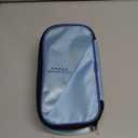 Five Star Pencil Pouch, Pen Case, High-Capacity Zipper Pouch, Storage Organizer for School Supplies Earbuds Chargers Cables Makeup, Blue/Denim (500212F-ECM)