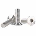 10PCS M8 x 35mm Flat Head Socket Cap Screws Bolts, Stainless Steel 18-8 (304), Bright Finish, Allen Socket Drive,Machine Screws Inner Hex Screw Fasteners Bolts
