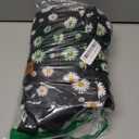 HSHRICH Large Floral Insulated Handbag for Women Work, 12L Leakproof Lunch Cooler Tote with Storage Pocket, Reusable for Picnic Hiking