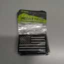 4 x SME Patch Us Flag Black, 3'' X 2''