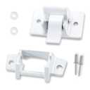 UYG Compatible 3104653.005 3310811.009M RV Camper Trailer Bottom Mounting Bracket V/Camper/Trailer - A&E/ Awning Arm Lower Mounting Foot Combination (White)