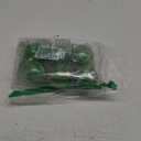 Allgala 6-PK 3 Inch Luxury Glitter Rich Decoration Christmas Tree Ornament Balls (Green)