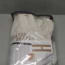 Extra Long Drapes 108 Inches Long 2 Panels for Living Room, Modern Thick Flax Pleat Memory Shape Light Filtering 9 ft Lush Decor Floor to Ceiling Sheer Curtains with Hook&Rings Ivory Cream 40"Wx108"L (Birch)