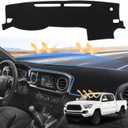 Sunsdrew Dash Cover for 2016-2022 2023 Toyota Tacoma Dashboard Cover Mat for Tacoma Accessories Sunshade Nonslip Mesh Protector No Glare Tacoma Sunshield Protector Mat Pad