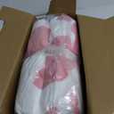 Cozy Bliss Cow Print Throw Blanket for Bed - Fuzzy Thick Soft Warm Fleece Blankets for Couch & Bed, for Women Men Girls Kids, Pink Large King Size 120"*100"