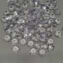 100Pcs Clear Acrylic Diamonds 1 Inch Wedding Table Scatters Gemstones Confetti for Vase Fillers,Floral Decor,Bridal Shower Decorations,Home Centerpieces,Candle Display (Clear)