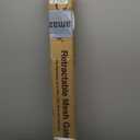 Retractable Baby Gate for Stairs, 55" Wide Mesh Dog Gate Indoor, 34" Tall Child Gate for Doorways, Hallways, Deck, Indoor Outdoor Pet Baby Safety Essentials for Home, Grey (Gray)