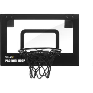 SKLZ Pro Mini Indoor Basketball Hoop - Over The Door  Portable - Great for Home, Dorms, Offices, and Gifts
