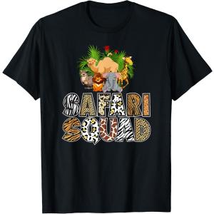 Arfica Safari Zoo - Safari Squad T-Shirt Dark Green L