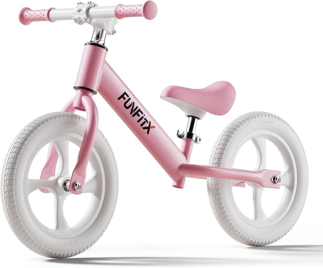 Toddler Balance Bike for 2 to 5 Year Old: Baby Bikes for 2 3 4 5 Years Old Kids - Toddlers Bicycle No-Pedal for Under 6 Age Boy Girl - Training Toys Cycle Outdoor Birthday Gifts for Boys Girls (pink)