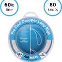 60lb Rig Mate Pre-Tied Dropper Loop Rig. Fishing Line. Original (80 Loops)
