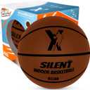Silent Basketball Official Size 7 (29.5"): Upgraded 95% Bounciness  Ultra Silent Indoor Basketball with Real Feel Grip and Grooves  Airless Soft Foam Basketballs for Quiet Dribbling Inside