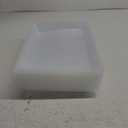 15 Pack Plastic Art Tray, White Plastic Trays for Arts and Crafts, Craft Activity Tray Sensory Tray Organizer Tray for Lego, Sand, Beads,