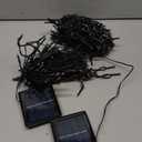 JMEXSUSS 2 Pack Solar String Lights Outdoor Waterproof, Total 400 LED 151FT Solar Christmas Lights Outdoor, 8 Modes Christmas Light for Outside Patio Yard Tree Decorations, Red