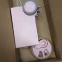 5 Pack Shower Caddy Organizer Rack Shelf for Inside Shower, Adhesive Bathroom Wall Storage Basket Rustproof Stainless Steel Shampoo Holder, Girly Bathroom Accessory Decor Set, Pink