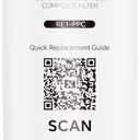 Stokk RE1 PPC Filter, Replacement for E1 Countertop Reverse Osmosis Water Filter, 6-12 Month Lifetime