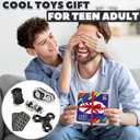 5 Pcs Fidget Toys Adults & Teen Metal Fidgets Spinner for Teens Boys Magnetic Slider Cool Gadgets Office Desk Toy Stress Relief Sensory Items Figette for Classroom Autism ADHD Anxiety Gifts