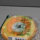 ANWA Adjustable Cat Cone Collar Soft, Cute Cat Donut Collar After Surgery, Kitten Recovery Cones to Stop Licking (Medium, Orange)