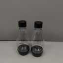 sodastream 0.5L Twin Pack Dishwasher Safe Slim Bottle (Black)