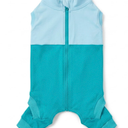 Kuoser Dog Recovery Suit Male with Back Zipper, Dog Recovery Suit Female Doggie Onesie for Surgery, PostOp Onesie for Female & Male Dogs, Blue L