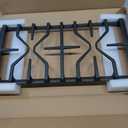 WB31X27151 Stove Grate Replacement Parts for GE Stove Parts 19.6 x 10'' WB31X24736 Burner Side Grate General Electric Gas Range Parts Stove Surface Burner Grate GE Gas Cooktop Cast Iron Rack 1 Pack
