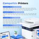 67XL Ink Cartridges for HP Ink 67 Compatible for HP 67 Ink Cartridges Black/Color Combo Pack Work with DeskJet 2827e 4227e 2855e 2842e 2755e 4155e 2755 2852e Envy 6055e 6000 6455e (1 Black, 1 Color)