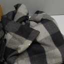 Arcturus Military Wool Blanket - Warm, Thick, Washable - Great for Outdoors, Camping, Stadium Blanket, Picnics, Travel - Car & Bushcraft Survival Kits (Plaid, Gray Buffalo)