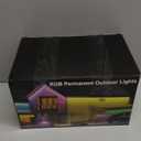 Nexillumi 300ft Permanent Outdoor Lights for House, 2025 New Smart RGB Christmas Lights Outdoor with APP Remote Control, IP67 Waterproof Eternity Eaves Lighting for Halloween Christmas Decorations