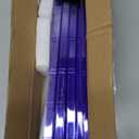 GUSTARIA Mahjong All-in-One Tile Rack & Pusher, Clear Acrylic Mahjong Rack and Pusher Combo, Modern American Majiang Tile Racks, Set of 4