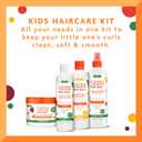 Cantu Care for Kids Haircare Regimen Set with Large Size Shampoo + Conditioner + Detangler + Leave-In Conditioner (Pack of 4)
