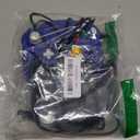 ONE250 2 Pack Classic Shock Joypad Wired Controller, Compatible with Wii NGC Gamecube Game Cube (Black & Black)