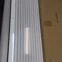 Zion Steel Return Air Grille 8" x 30" Flush Mount Stainless Steel White Modern
